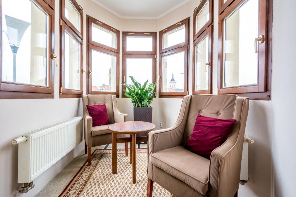 Alexander Hotel Stříbro Buitenkant foto