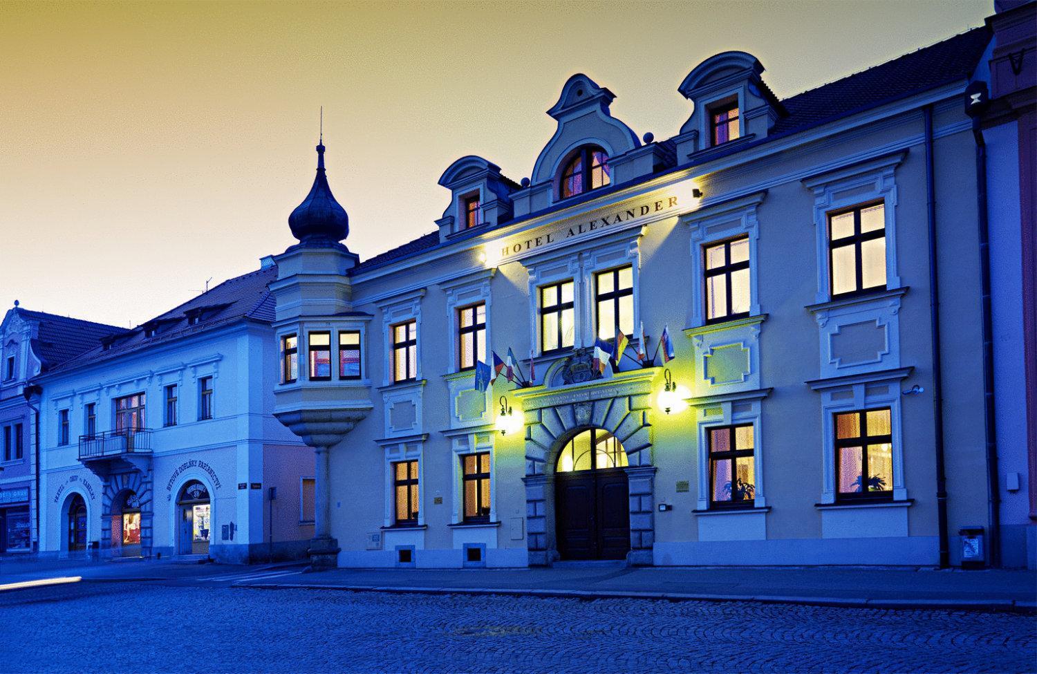 Alexander Hotel Stříbro Buitenkant foto